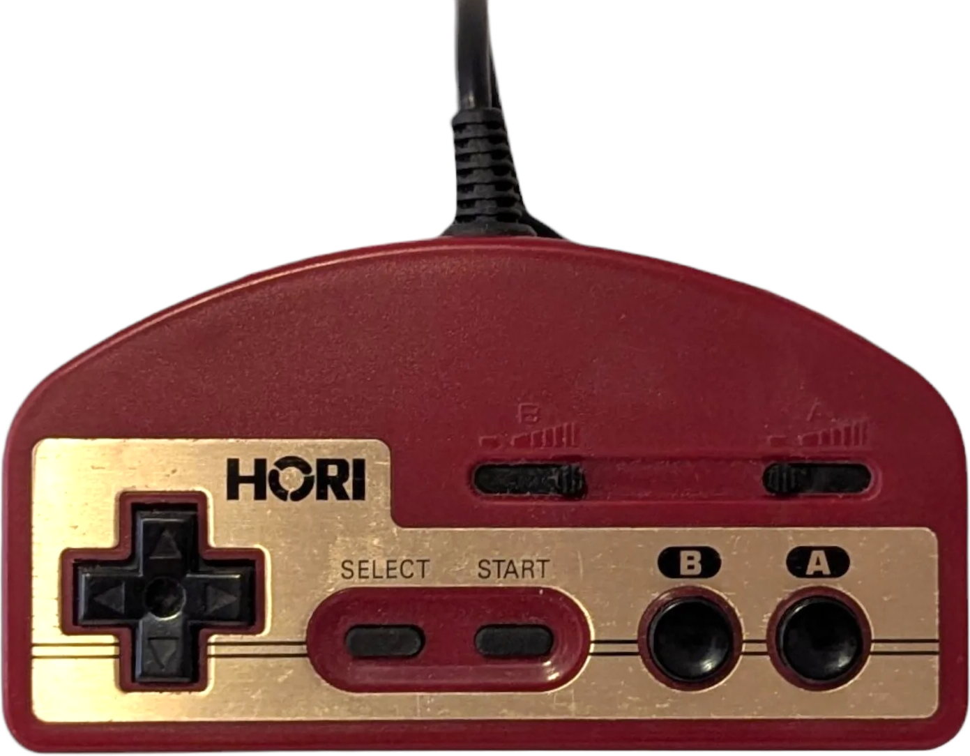 Hori Commander Famicom Controller – Red / Gold