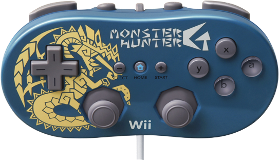 Wii Classic Controller – Monster Hunter G
