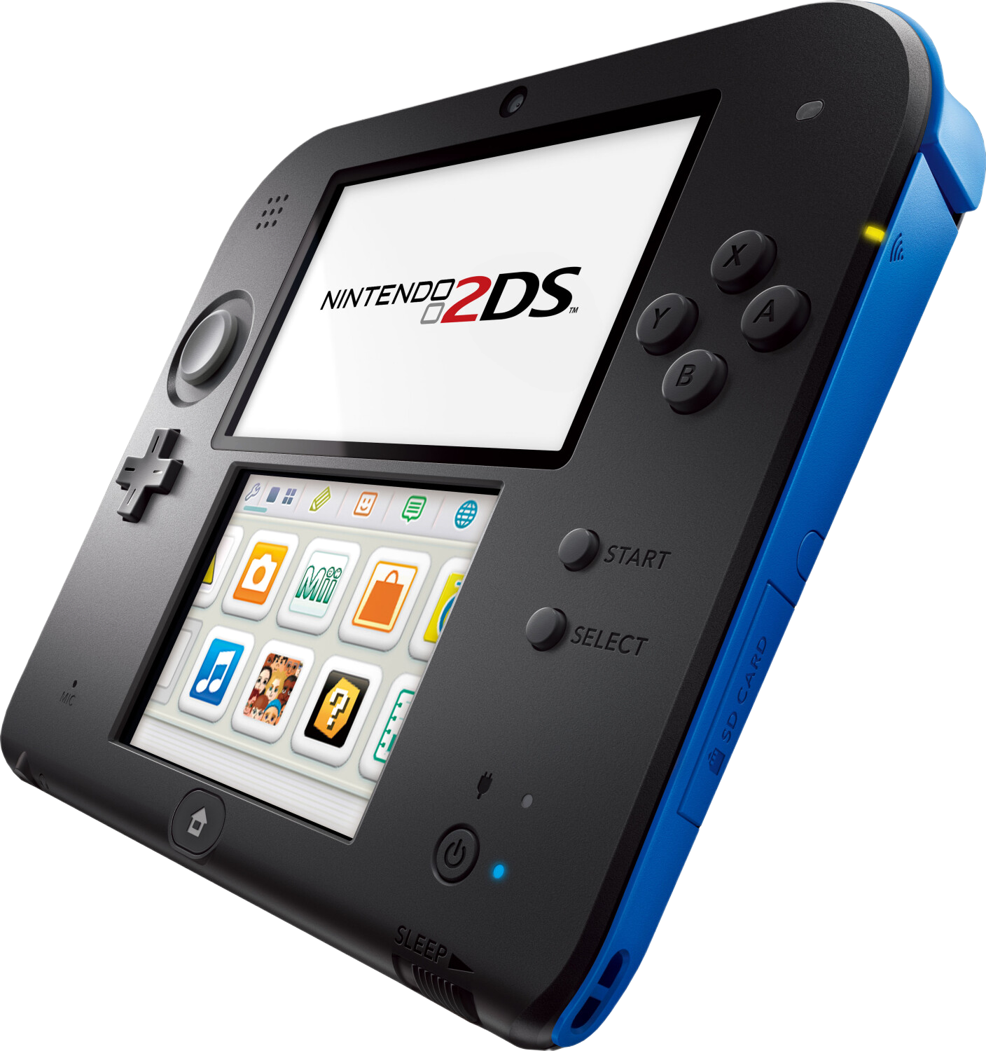 Nintendo 2DS Loose Console – Black/Blue