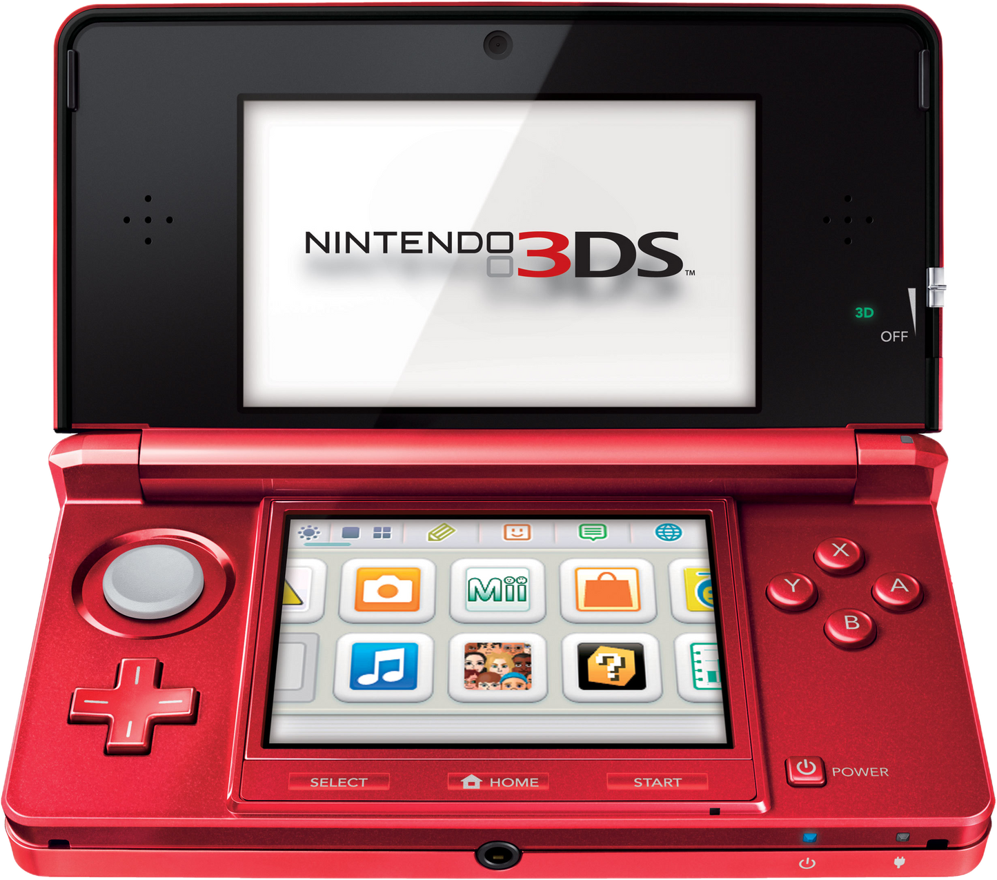 Nintendo 3DS Loose Console – Metallic Red
