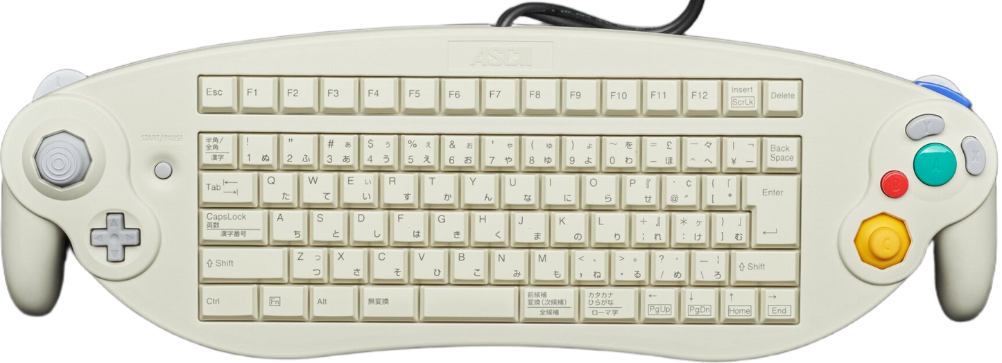 GameCube Controller – ASCII Keyboard