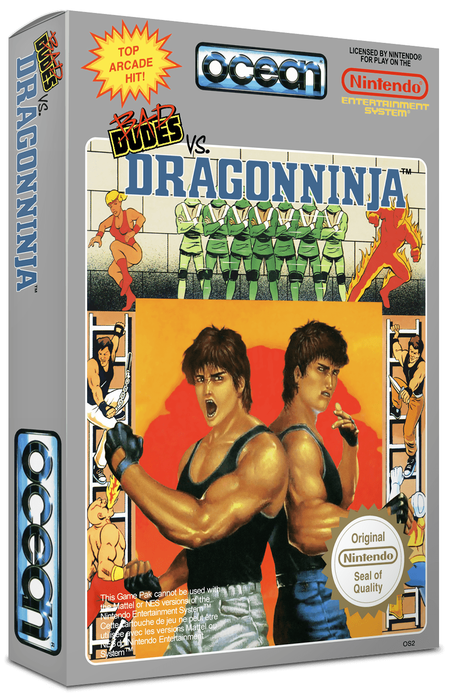 Bad Dudes Vs. DragonNinja