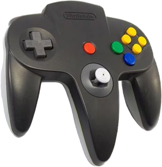 N64 Controller – Black / Grey (Mario Kart Limited Edition)