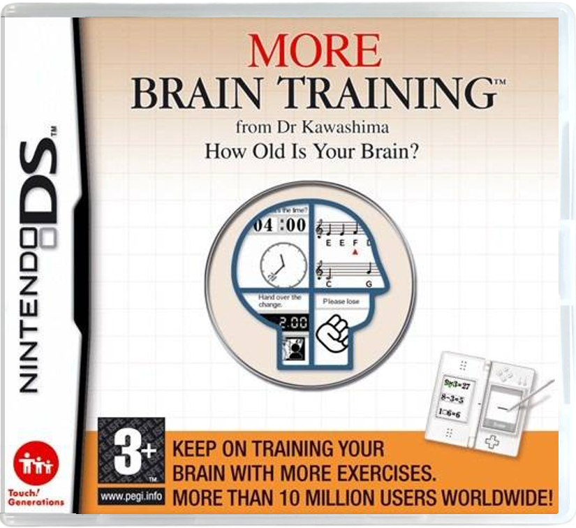 More Brain Training from Dr Kawashima: How Old Is Your Brain?