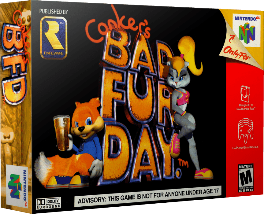 Conker’s Bad Fur Day – American