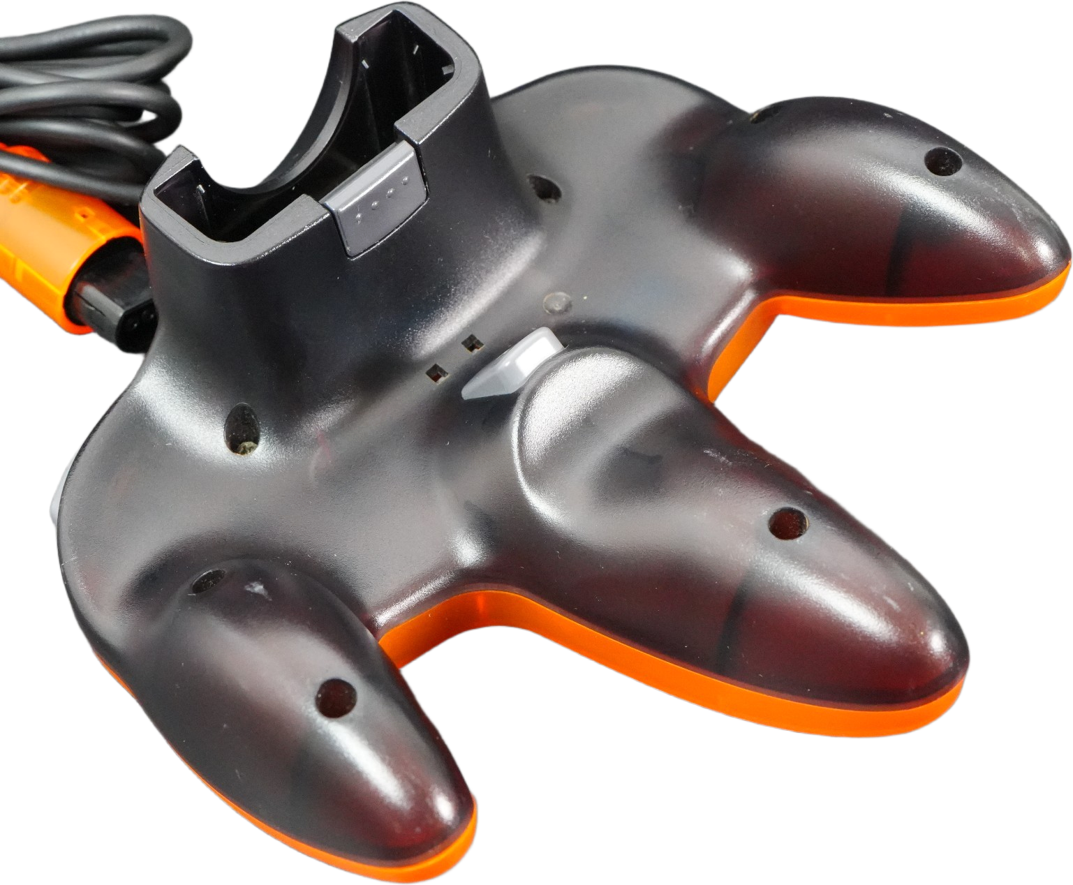 N64 Controller – Daiei Hawks Orange / Black (Clear)