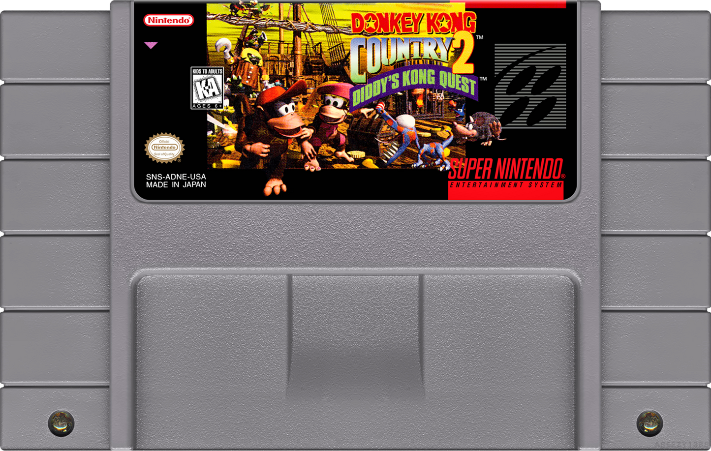 Donkey Kong Country 2: Diddy's Kong Quest – American