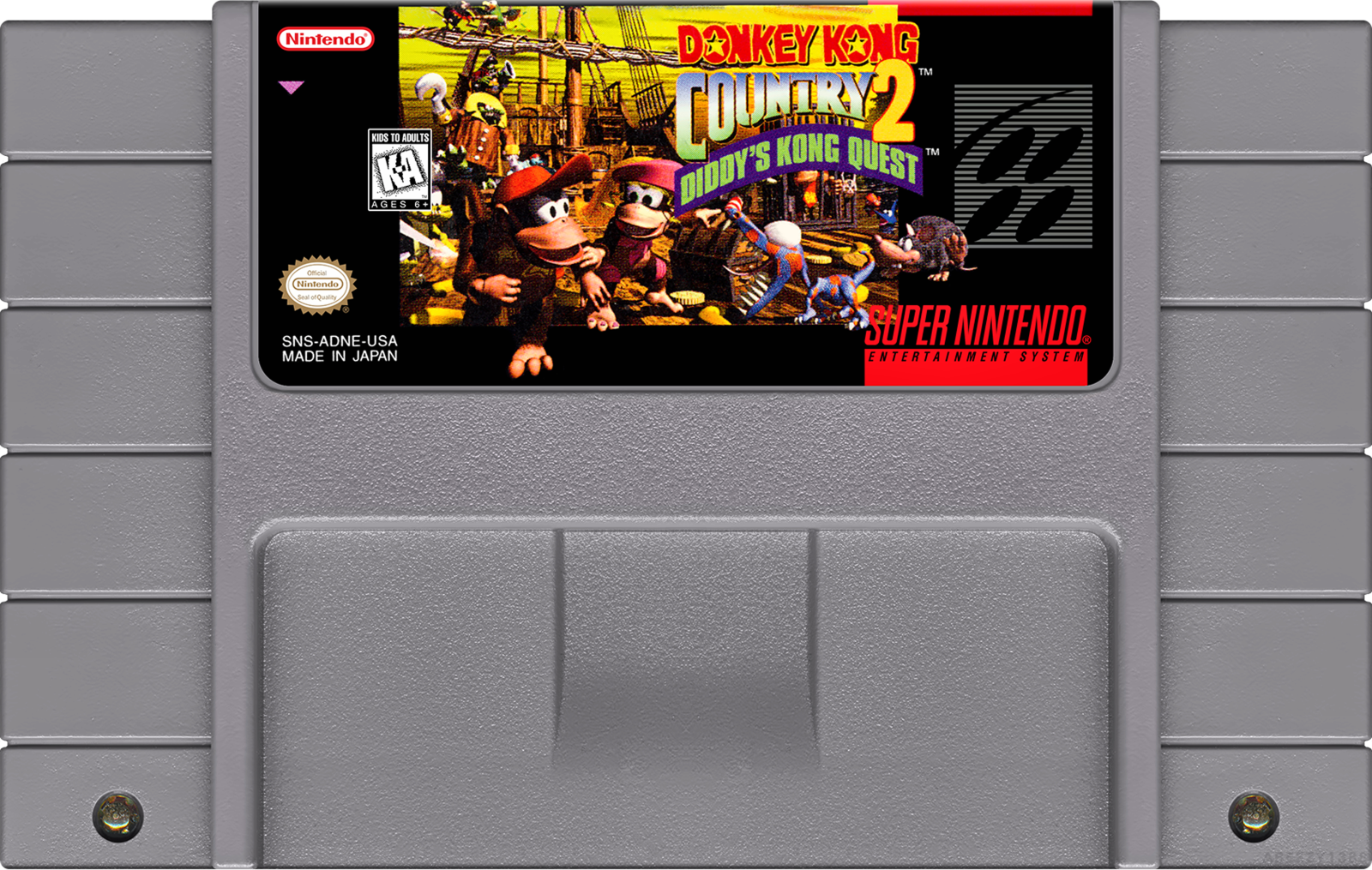 Donkey Kong Country 2: Diddy's Kong Quest – American