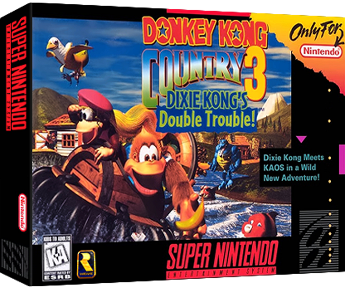 Donkey Kong Country 3: Dixie Kong's Double Trouble! – American