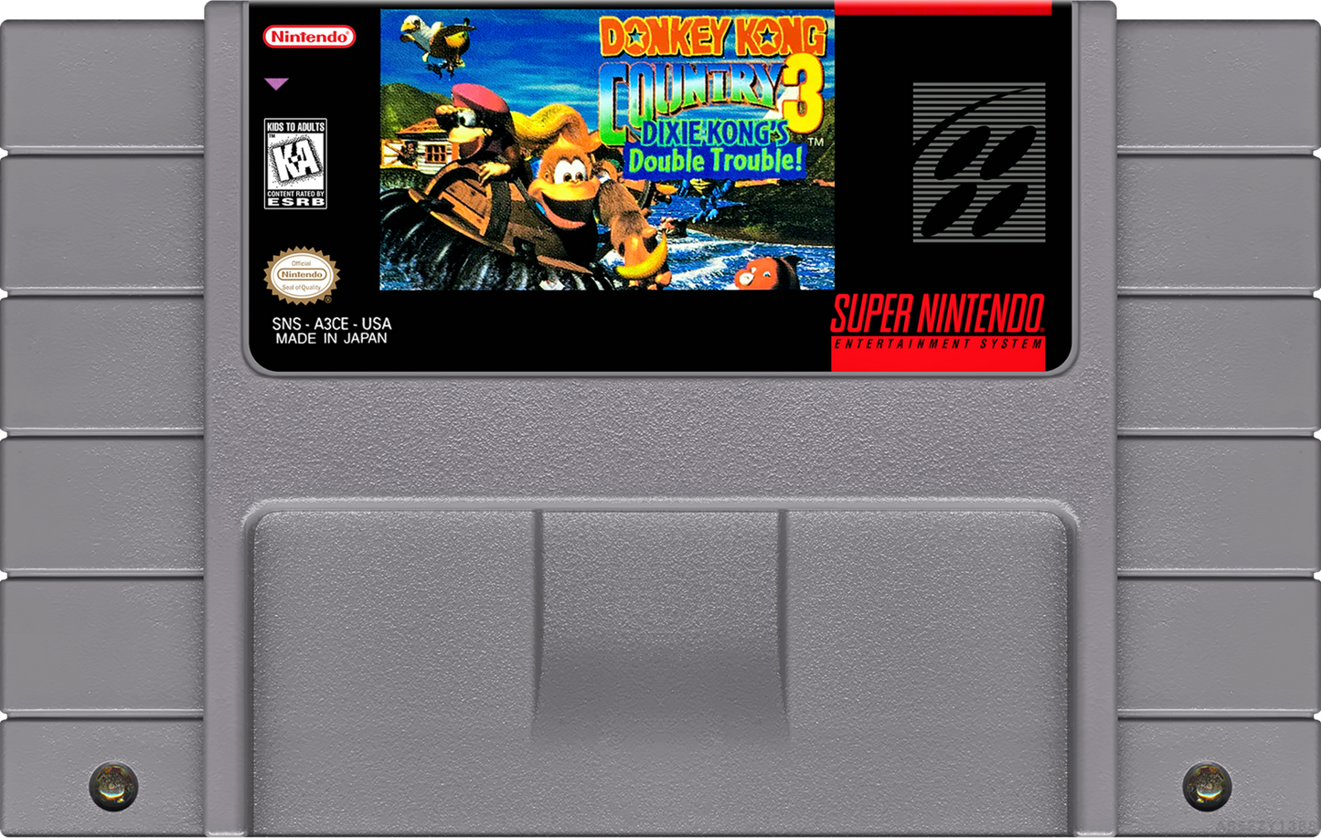 Donkey Kong Country 3: Dixie Kong's Double Trouble! – American