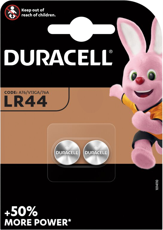 Duracell LR44 Batteries – 2 pack