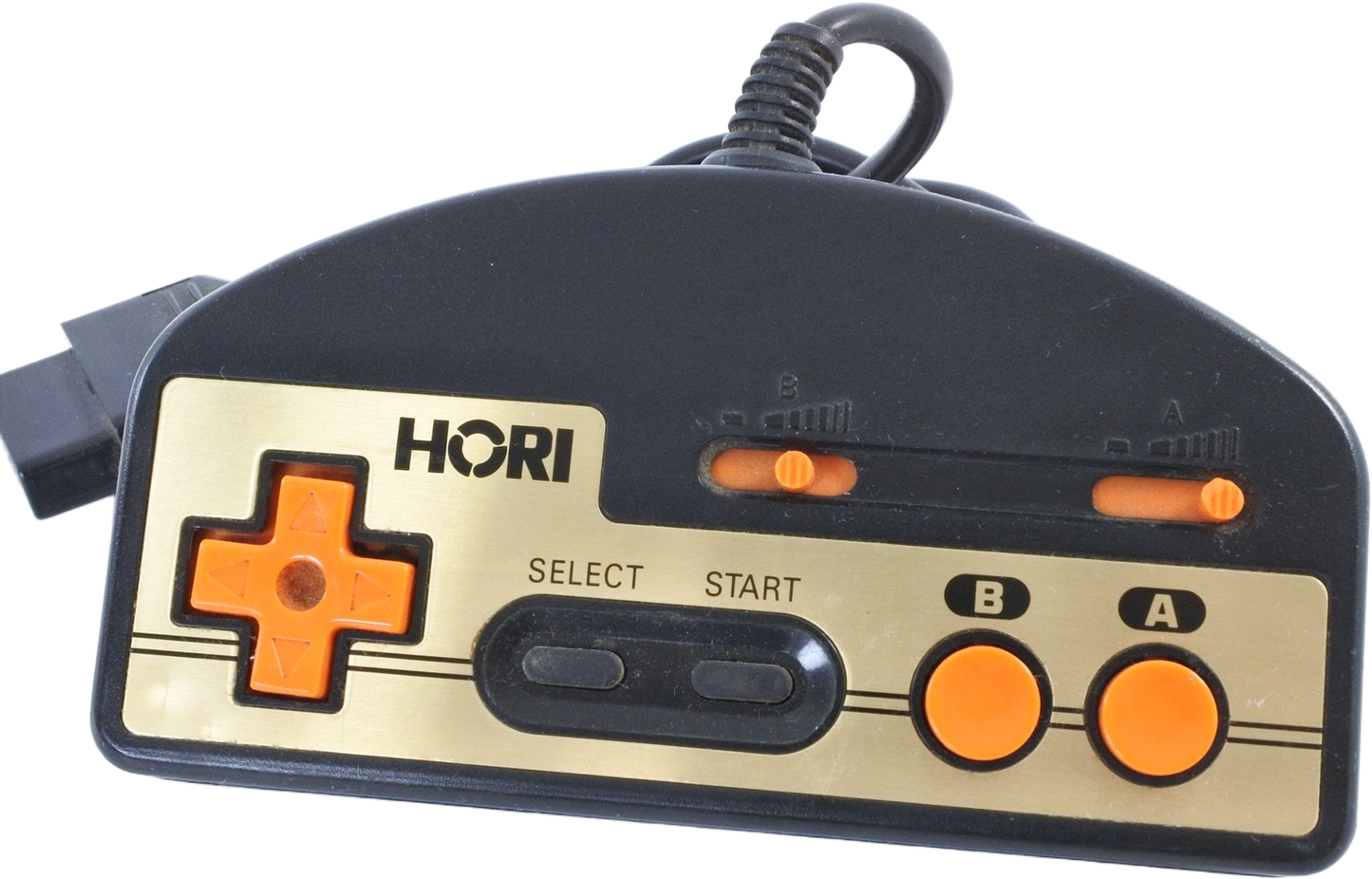 Hori Commander Famicom Controller – Black / Orange