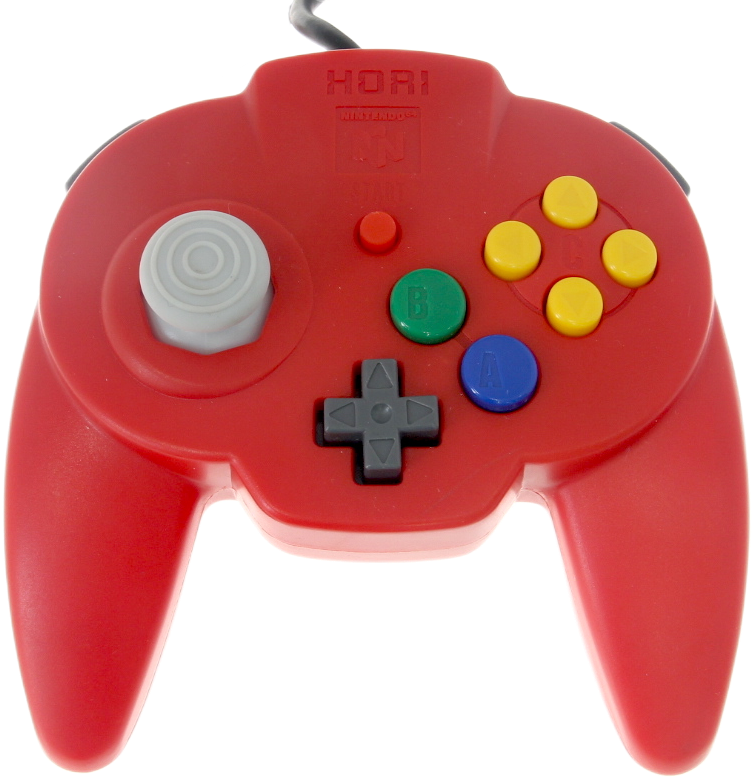 Hori Pad Mini N64 Controller – Red