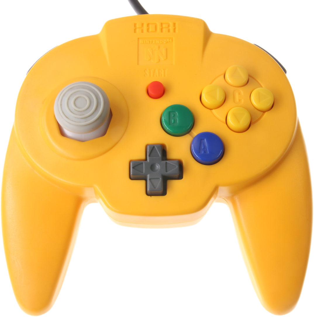 Hori Pad Mini N64 Controller – Yellow