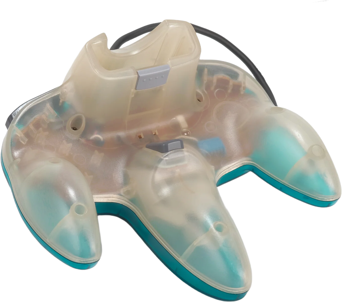N64 Controller – Ice Blue / White (Clear)