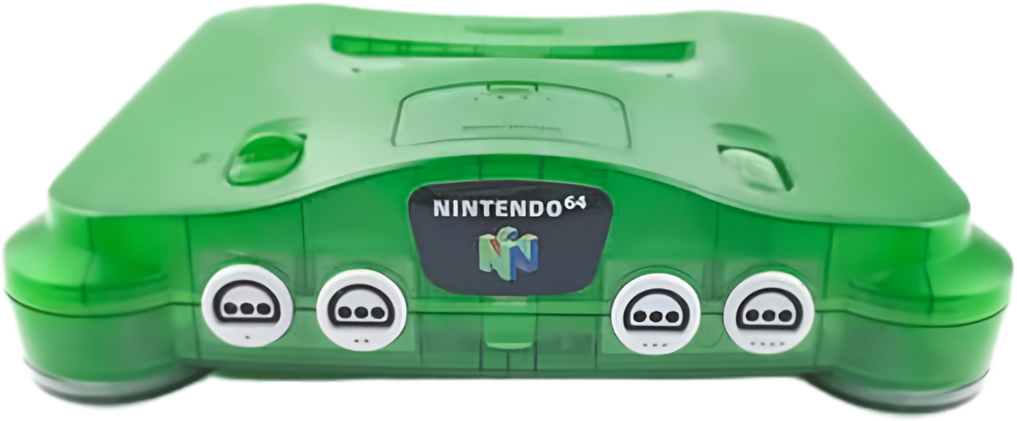 N64 Boxed Console – Jungle Green (Clear) (Funtastic series)
