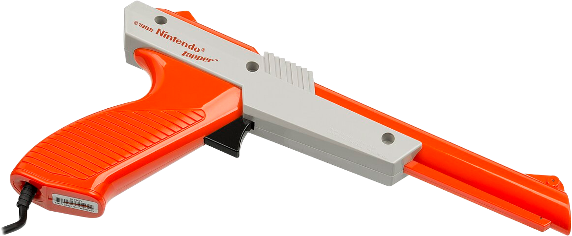 NES Zapper – Orange