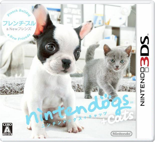 Nintendogs + Cats: French Bulldog & New Friends – Japanese