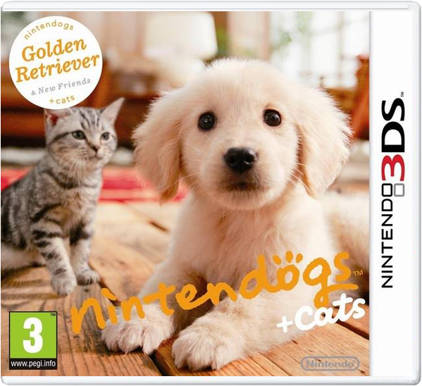 Nintendogs + Cats: Golden Retriever & New Friends