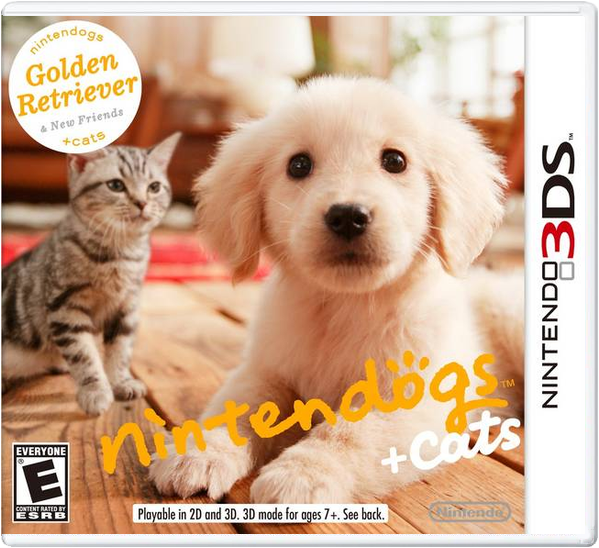 Nintendogs + Cats: Golden Retriever & New Friends – American