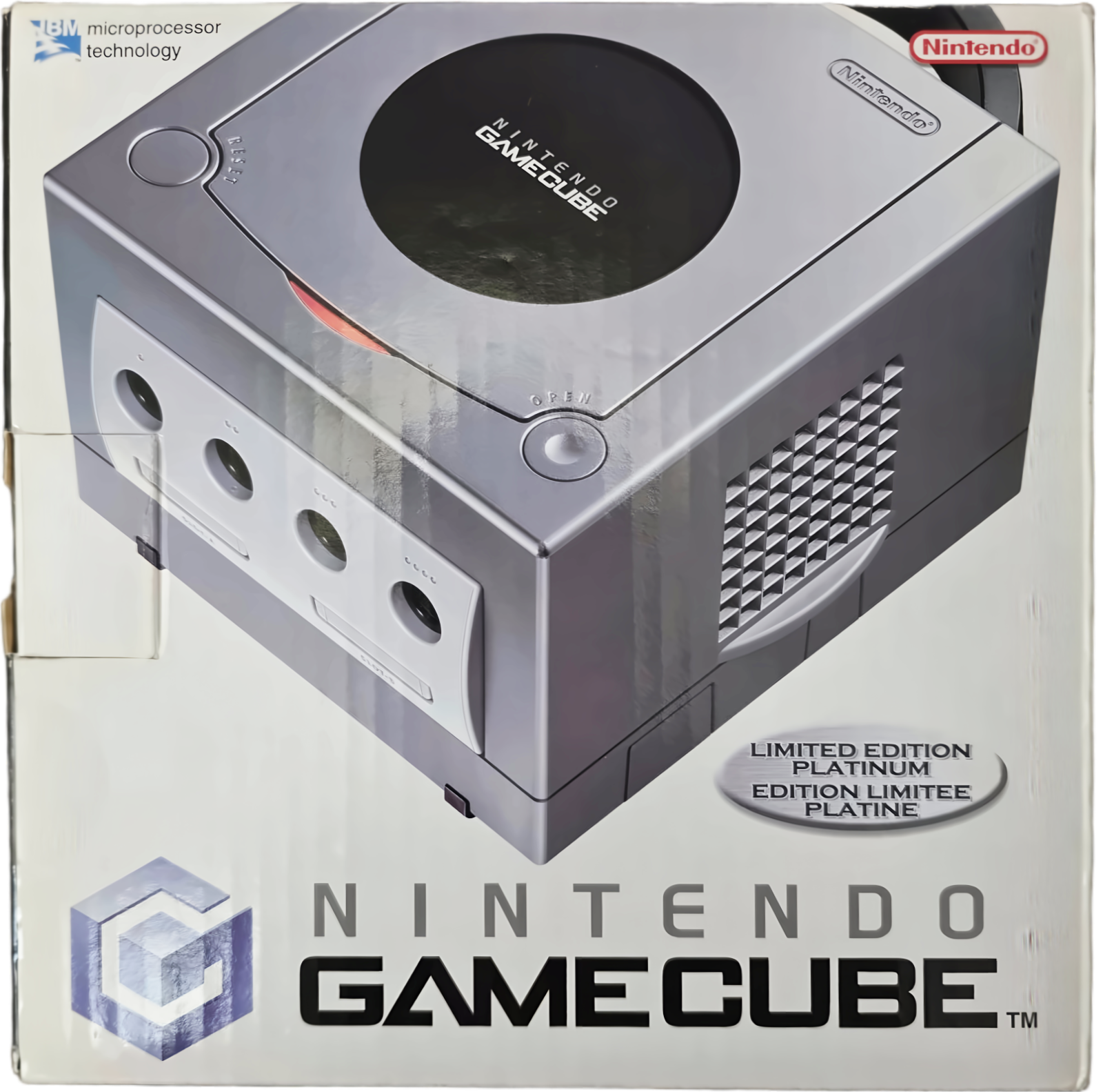 GameCube Boxed Console – Platinum Silver