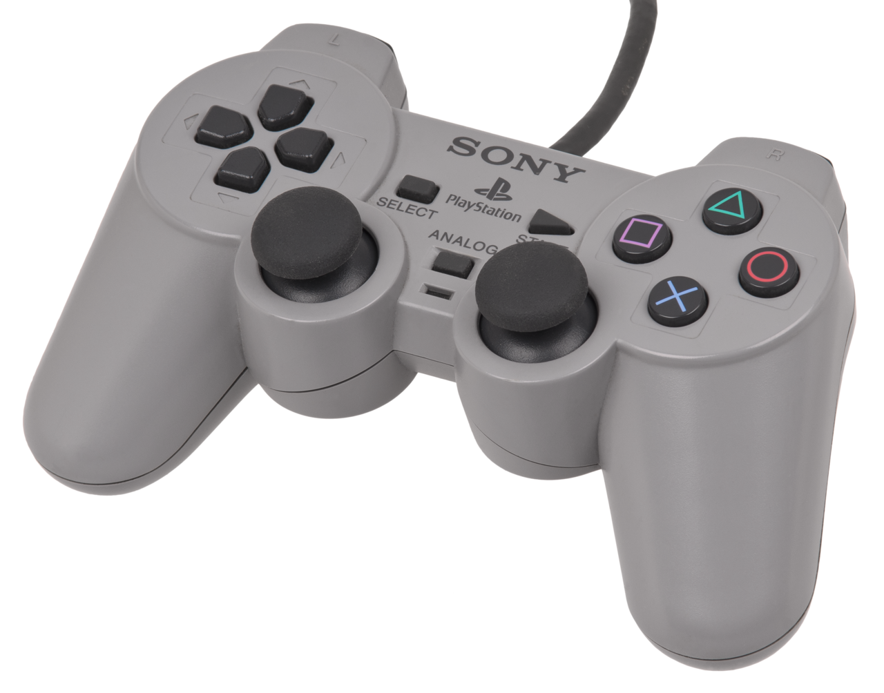 PS1 DualShock Controller – Grey
