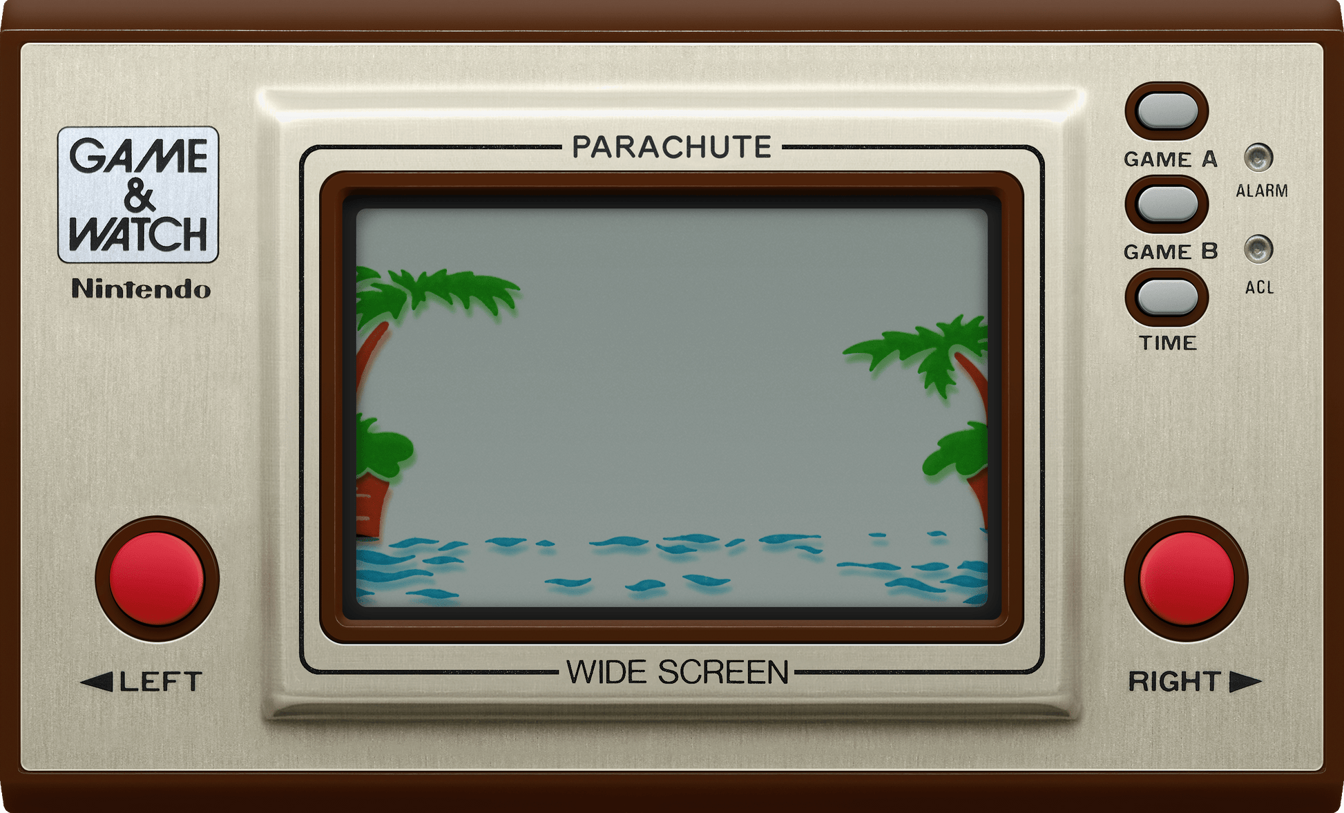 Game & Watch Wide Screen: Parachute