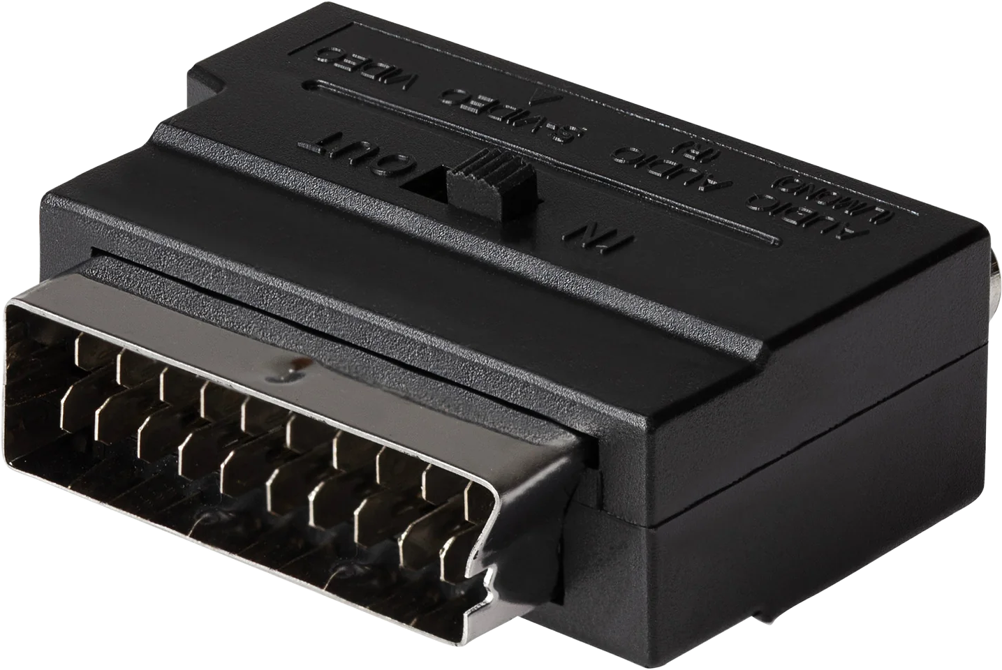 RCA & S-Video to SCART Adapter