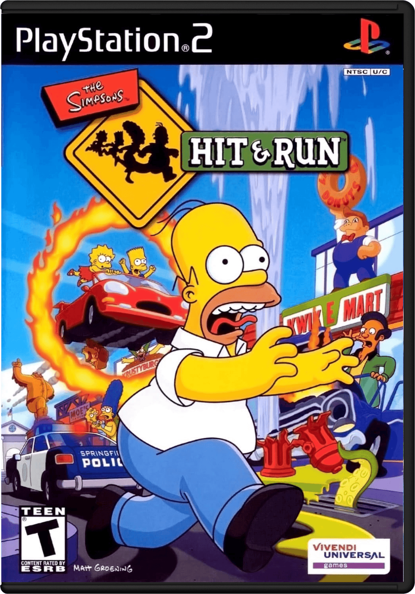 The Simpson: Hit & Run – American