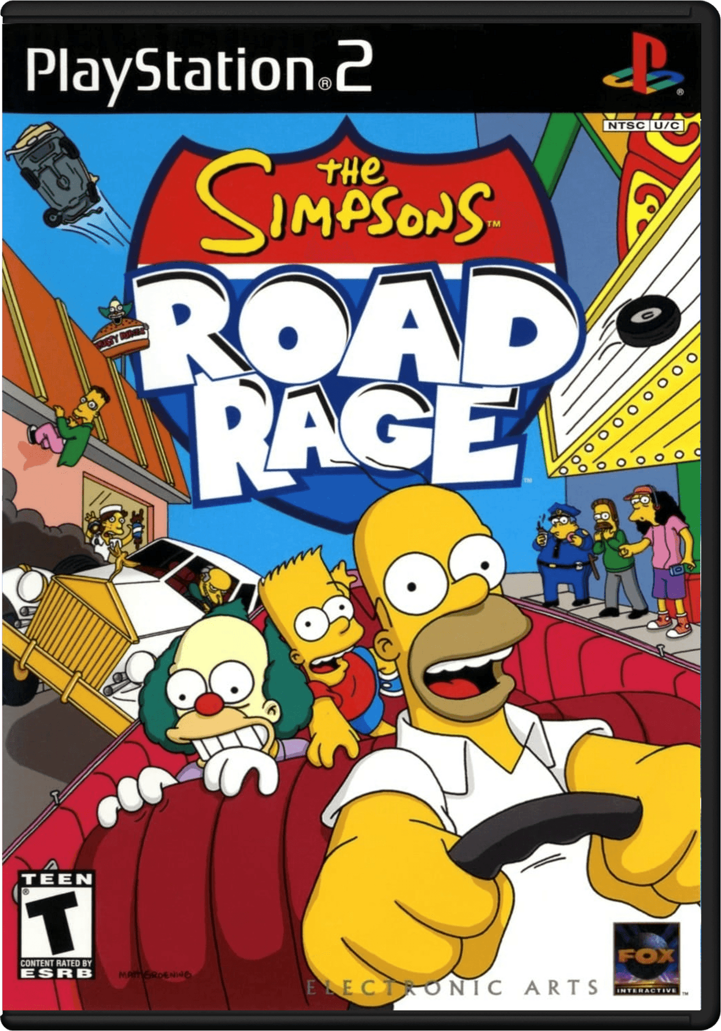 The Simpson: Road Rage – American