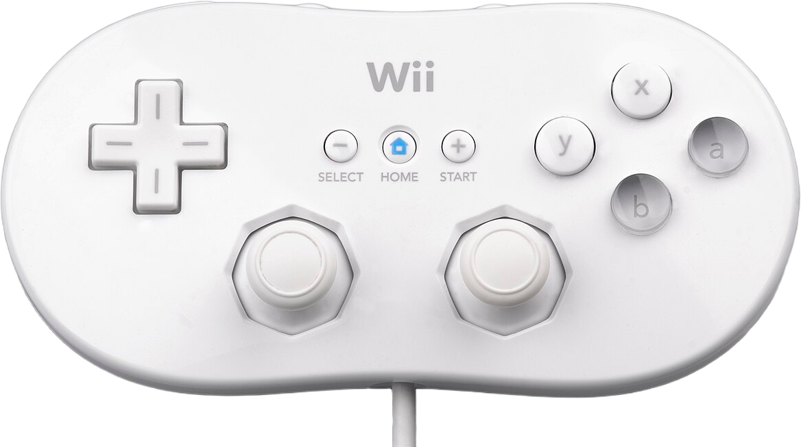 Wii Classic Controller – White