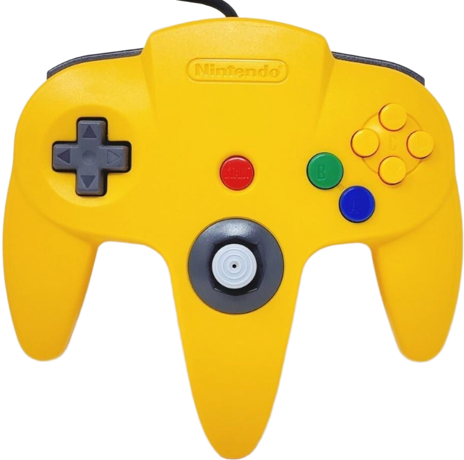 N64 Controller – Yellow
