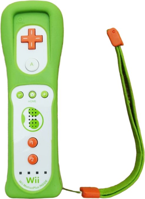 Wii Remote Plus with Jacket and Strap – Club Nintendo Yoshi