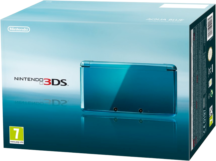 Nintendo 3DS Boxed Console – Aqua Blue