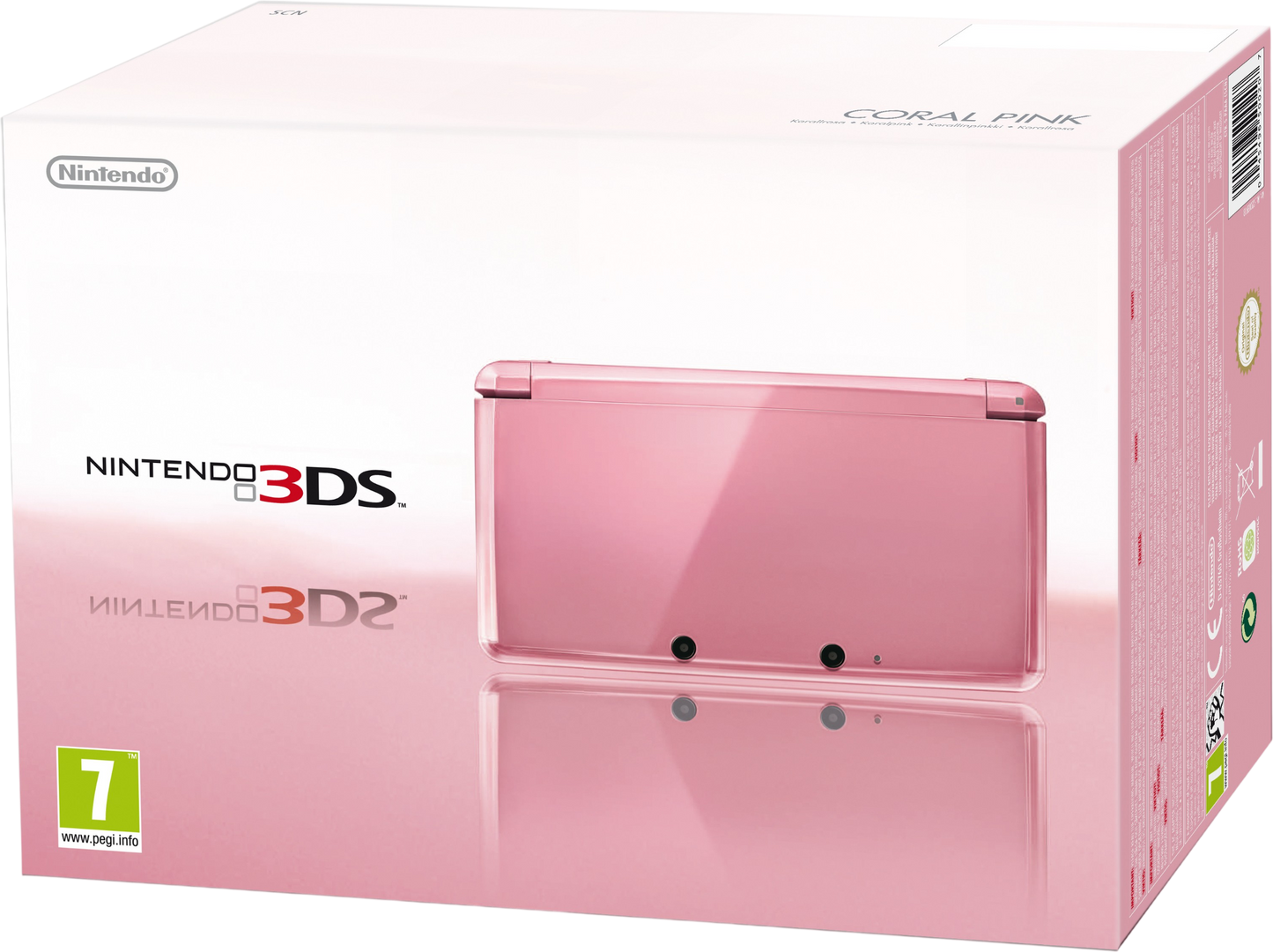 Nintendo 3DS Boxed Console – Coral Pink