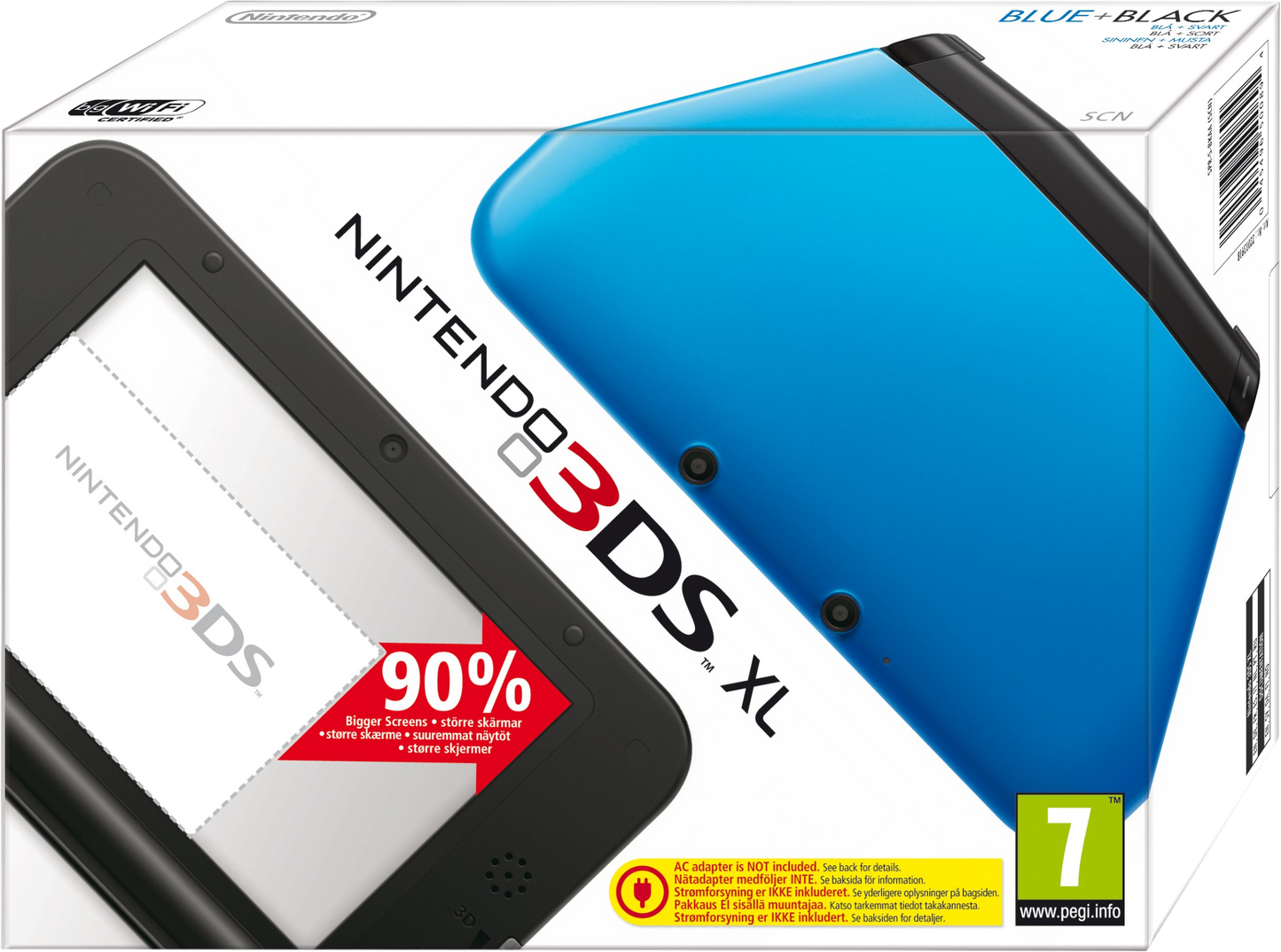 Nintendo 3DS XL Boxed Console – Blue/Black