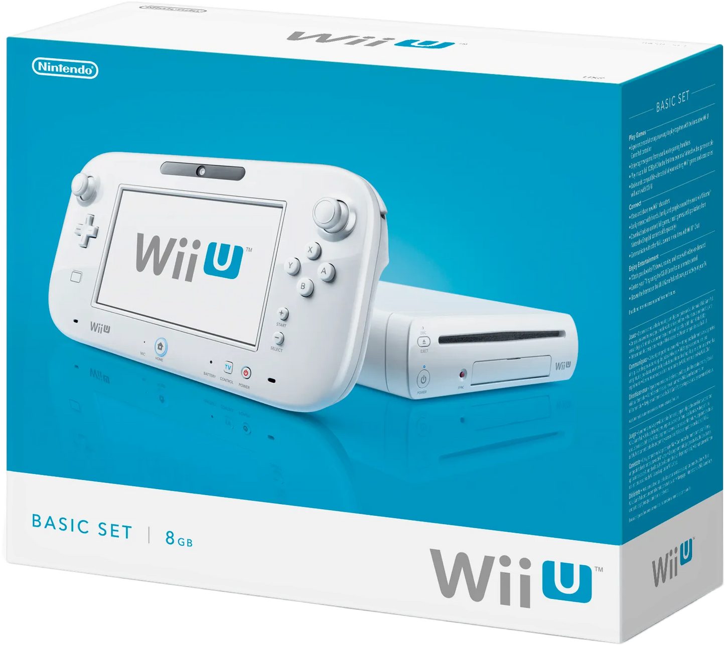 Wii U Boxed Console – White 8GB (Basic)