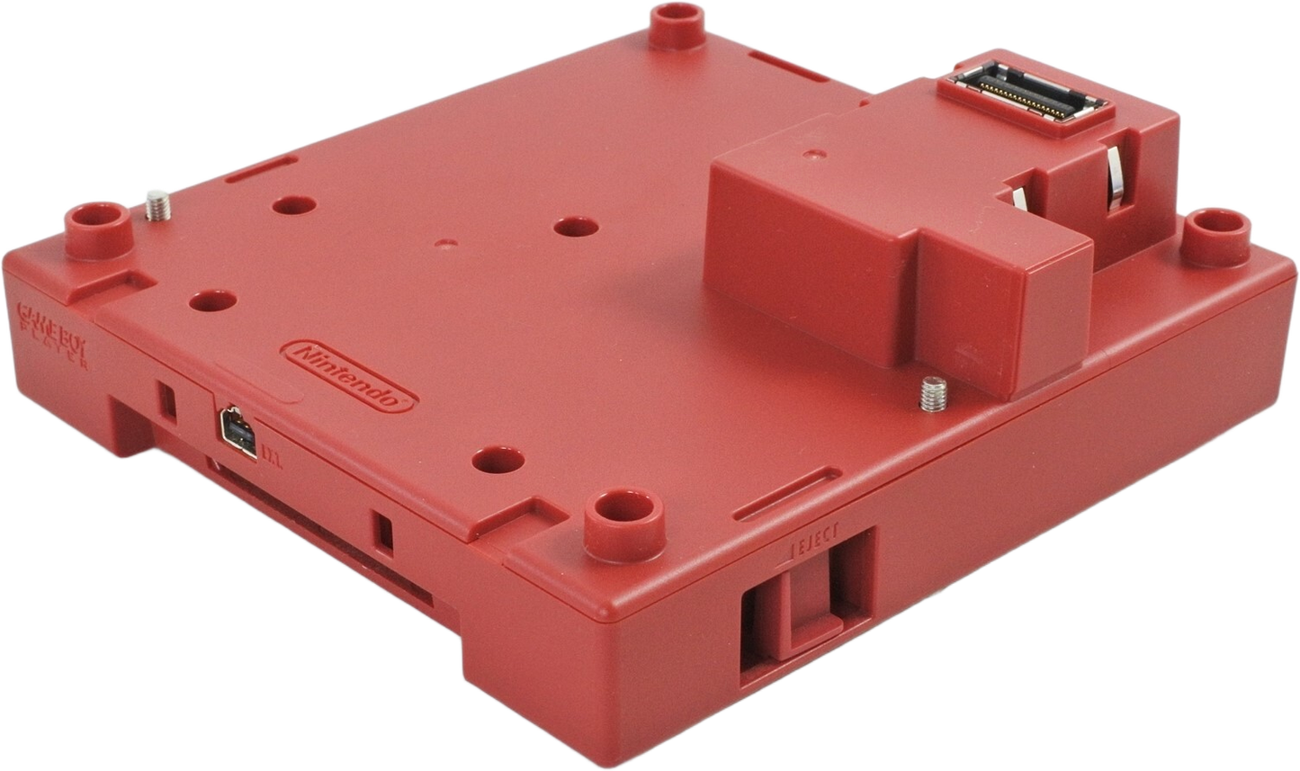 Game Boy Player for GameCube – Char's Customized Box (Gundam Red)