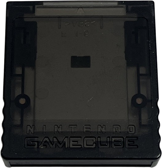 GameCube Memory Card – Clear Black (59 Blocks)