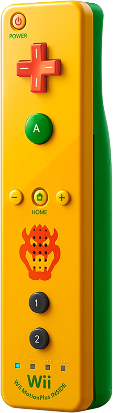 Wii Remote Plus – Club Nintendo Bowser