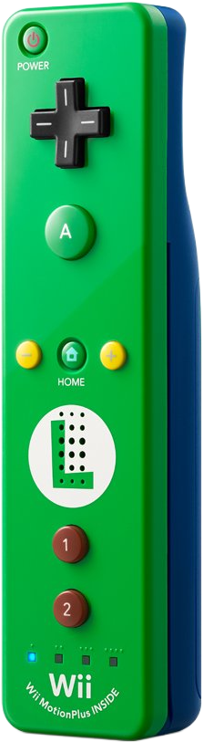 Wii Remote Plus – Club Nintendo Luigi