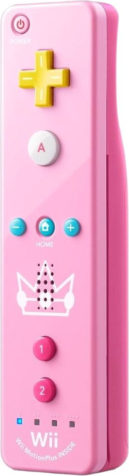 Wii Remote Plus – Club Nintendo Peach