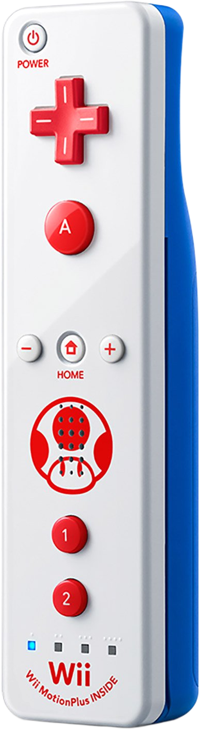 Wii Remote Plus – Club Nintendo Toad