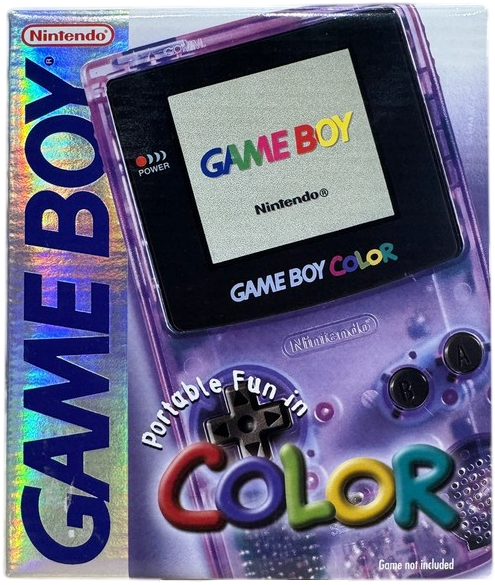 Game Boy Color Boxed Console –  Atomic Purple