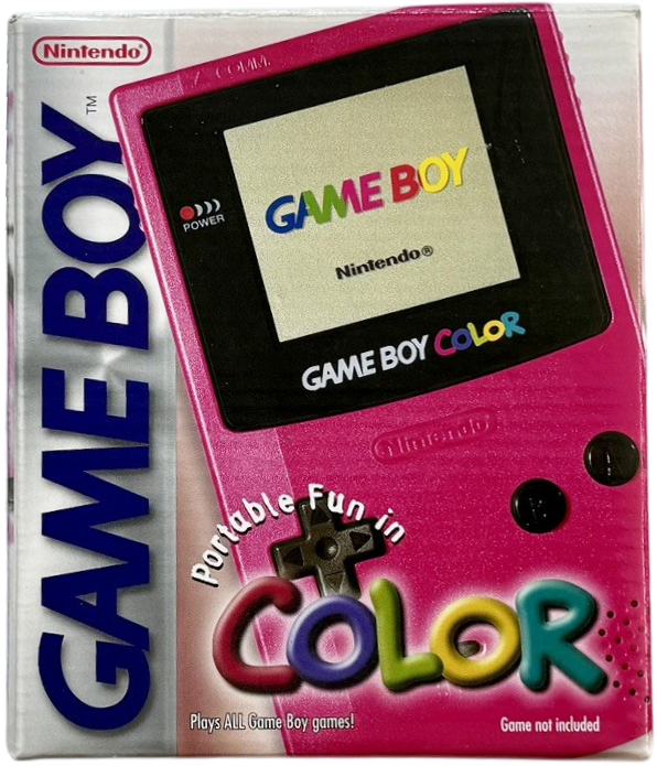 Game Boy Color Boxed Console –  Berry Pink