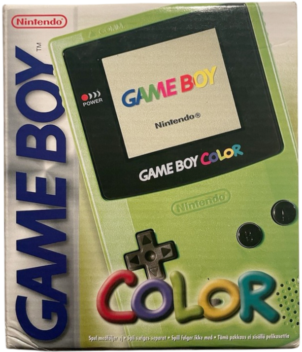 Game Boy Color Boxed Console –  Kiwi Green