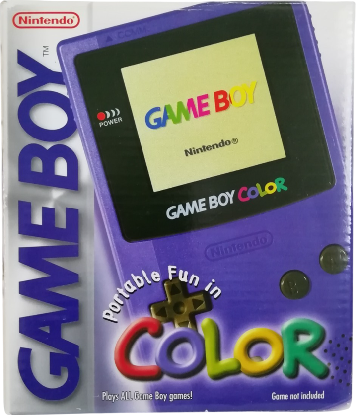 Game Boy Color Boxed Console –  Grape Purple