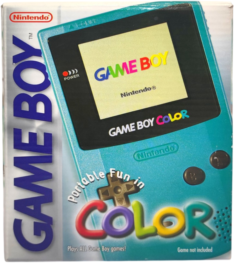 Game Boy Color Boxed Console –  Teal Blue