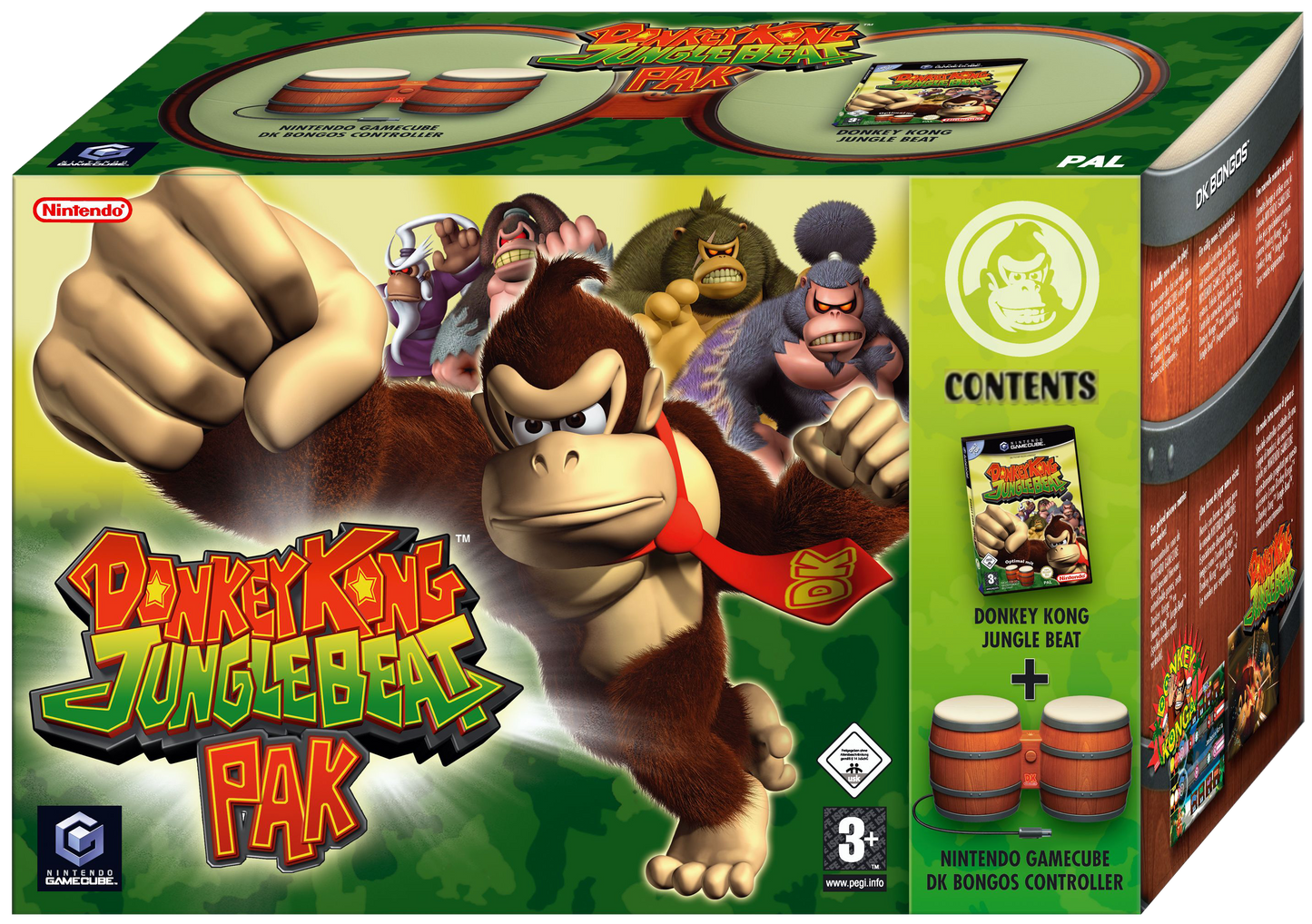 Donkey Kong Jungle Beat Pak (with DK Bongos)