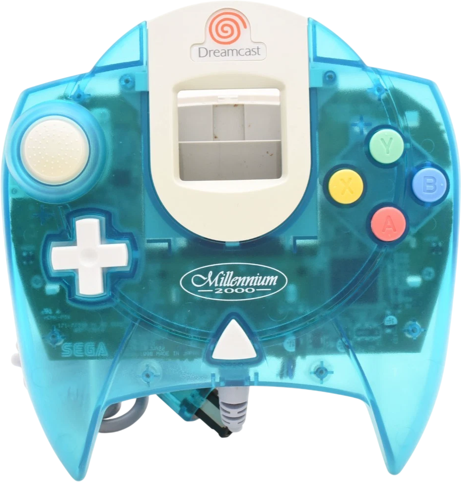 Dreamcast Controller – Millenium Clear Blue